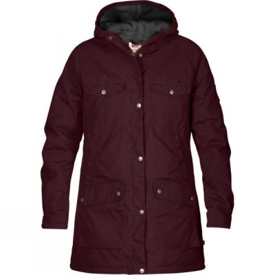 Parka Fjallraven Greenland Winter Mujer Burdeos - Chile FNG374091